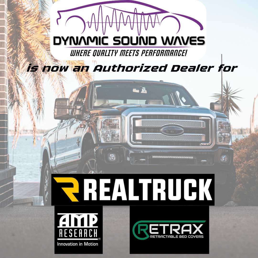 Dynamic Sound Waves Becomes Authorized RealTruck Dealer, Now Offering Retrax and AMP Research